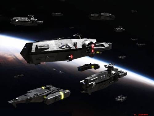 Ships in the Asteroid Belt